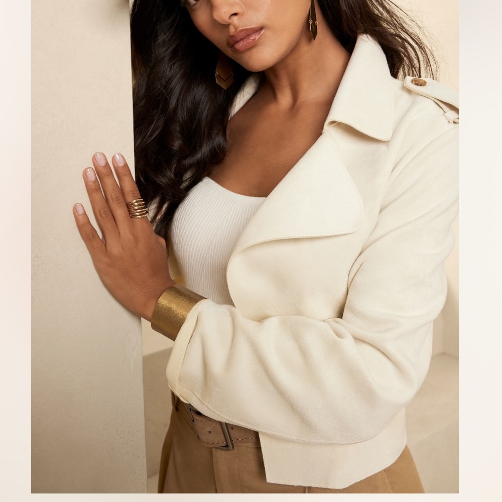 Banana Republic Cream Blazer